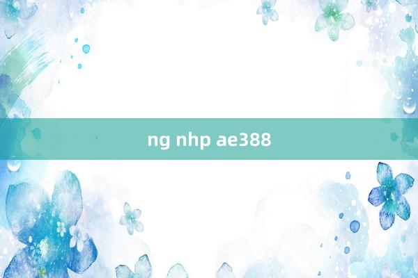 ng nhp ae388